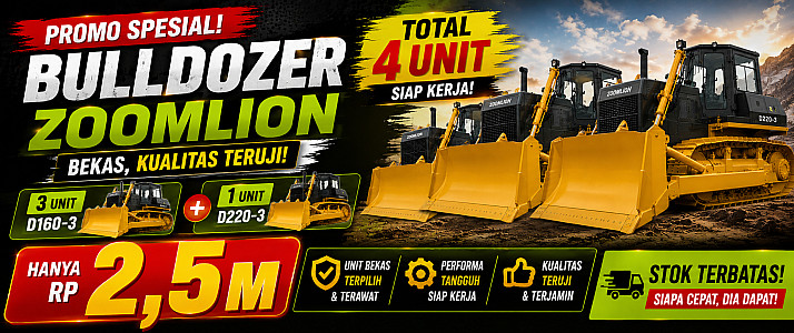 HARGA PALING MURAH DOZER BEKAS ZOOMLION 