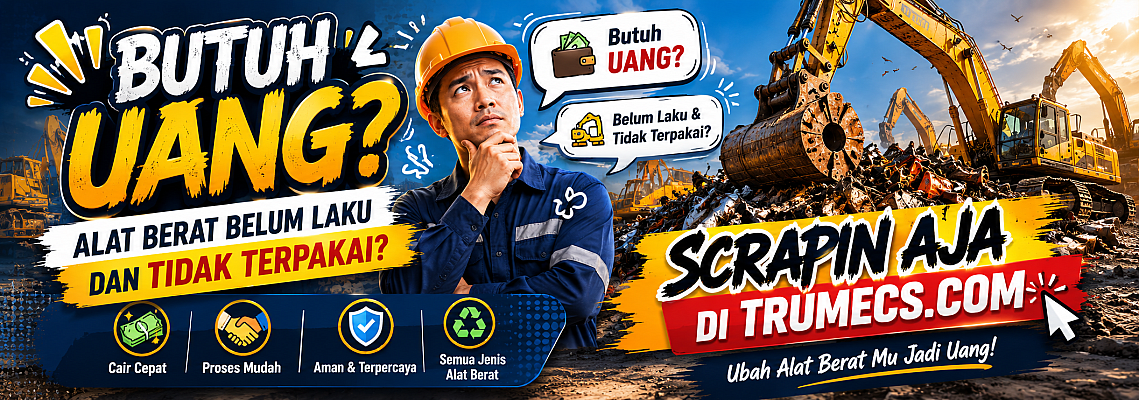 Scrap alat berat di trumecs.com